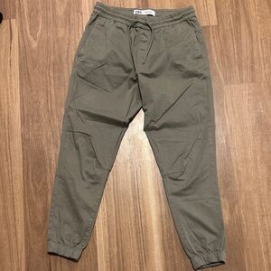 Zara Men's Khaki Joggers M